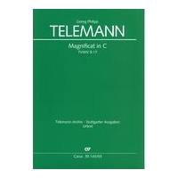 Magnificat In C, TVWV 9:17 / edited by Arne Thielemann.