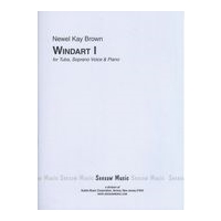 Windart I : For Tuba, Soprano Voice and Piano (1978).