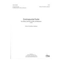 Contrapuntal Suite : For Oboe, Clarinet In B Flat and Bassoon (1979).