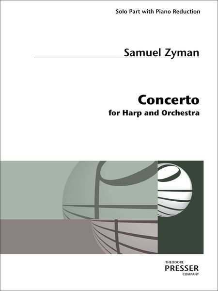 Concerto : For Harp and Orchestra - Piano reduction.