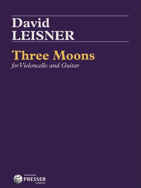 Three Moons : For Violoncello and Guitar (1984).