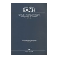 Ich Habe Meine Zuversicht, BWV 188 : Kantate Zum 21. Sonntag Nach Trinitatis / Ed. Pieter Dirksen.