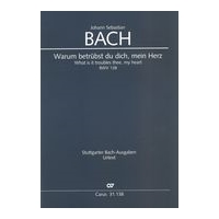 Warum Betrübst Du Dich, Mein Herz, BWV 138 : Kantate Zum 15. Sonntag Nach Trinitatis / Ed. Uwe Wolf.