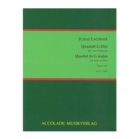 Quartett G-Dur, Op. 107 : Für Vier Violinen / edited by Bodo Koenigsbeck.