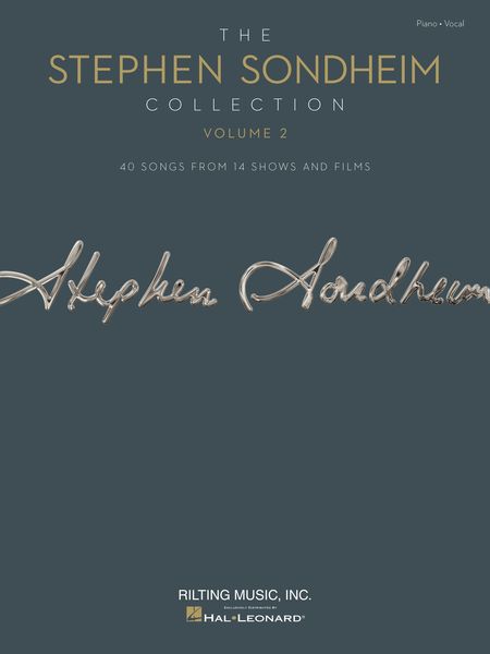 Stephen Sondheim Collection, Vol. 2 : 40 Songs From 14 Shows and Films.
