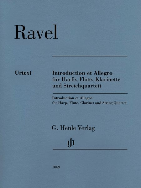 Introduction Et Allegro : For Harp, Flute, Clarinet and String Quartet / edited by Peter Jost.