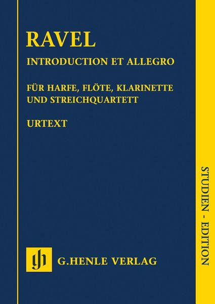 Introduction Et Allegro : For Harp, Flute, Clarinet and String Quartet / edited by Peter Jost.