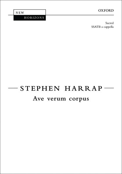 Ave Verum Corpus : For SSATB A Cappella.