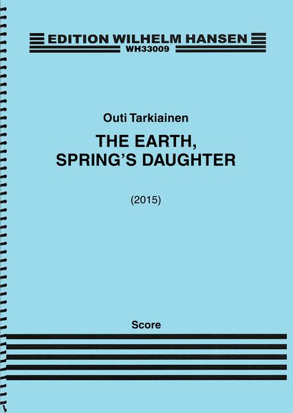 Eanan, Gida Nieida = The Earth, Spring's Daughter : For Mezzo-Soprano and Chamber Orchestra (2015).