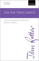 Day Thou Gavest : For SATB and Organ / arr. John Rutter.