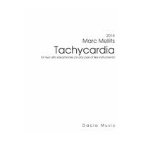 Tachycardia : For Two Alto Saxophones (Or Any Pair of Like Instruments) (2014).