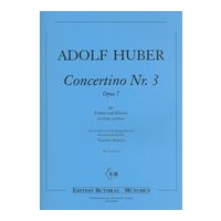 Schüler-Concertino Nr. 3, Op. 7 : Für Violine und Klavier / edited by Tomislav Butorac.
