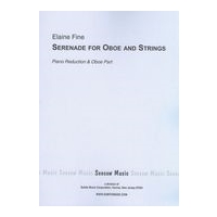 Serenade : For Oboe and Strings (2007) - Piano reduction.