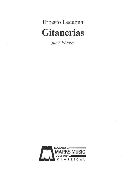 Gitanerias : For 2 Pianos / arranged by Morton Gould and Bert Shefter.