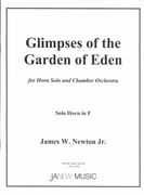 Glimpses of The Garden of Eden : For Horn Solo and Chamber Orchestra (2016).