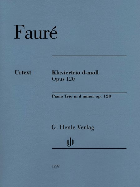 Klaviertrio D-Moll, Op. 120 / edited by Fabian Kolb.