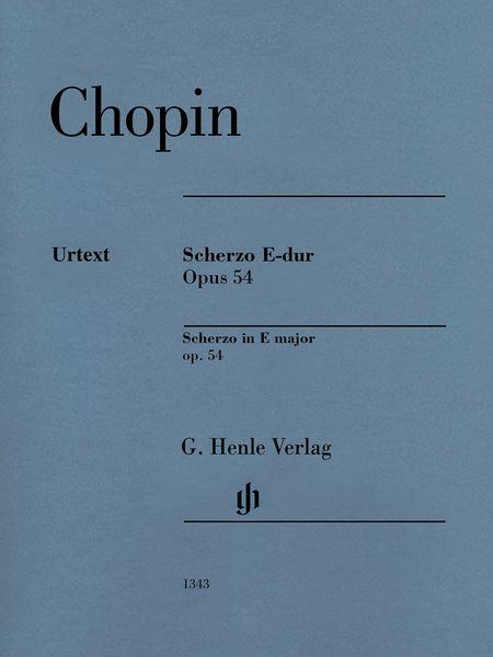 Scherzo E-Dur, Op. 54 / edited by Norbert Müllemann.