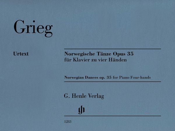 Norwegische Tänze, Op. 35 : Für Klavier Zu Vier Händen.