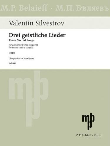 Drei Geistliche Lieder = Three Sacred Songs : For Mixed Choir A Cappella (2013).