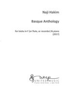 Basque Anthology : For Txistu In F (Or Recorder, Or Flute) & Piano (Or Harpsichord, Or Organ).