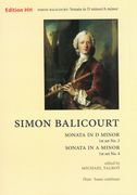 Sonata In D Minor ; Sonata In A Minor : For Flute and Basso Continuo / edited by Michael Talbot.