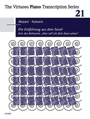 Entführung Aus Dem Serail - Arie Des Belmonte (Hier Soll Ich Dich Denn Sehen) : For Piano.