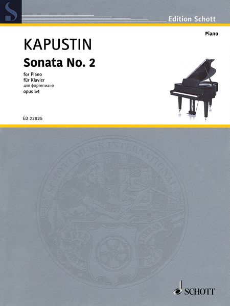 Sonata No. 2, Op. 54 : For Piano (1989).