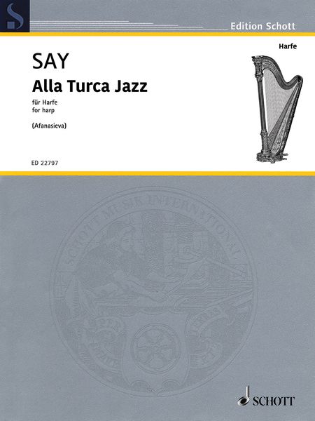 Alla Turca Jazz, Fantasia On The Rondo From The Piano Sonata In A : For Harp (2015).
