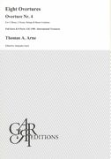 Eight Overtures : Overture No. 4 For 2 Oboes, 2 Horns, Strings and Basso Continuo.