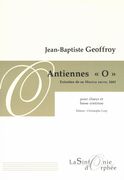 Antiennes O : Pour Choeur Et Basse Continue / edited by Christophe Corp.
