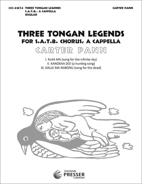 Three Tongan Legends : For SATB A Cappella.