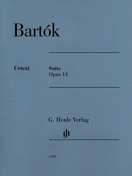 Suite, Op. 14 : For Piano / edited by László Somfai.