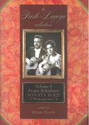 Sonata, D. 821 (Arpeggione) : For Two Guitars / edited by Frédéric Zigante.