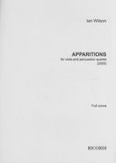 Apparitions : For Viola and Percussion Quartet (2005).