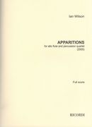 Apparitions : For Alto Flute and Percussion Quartet (2005).