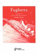 Fughetta : For Saxophone Trio.