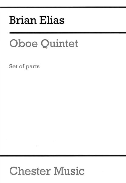 Oboe Quintet : For Oboe and String Quartet (2016).