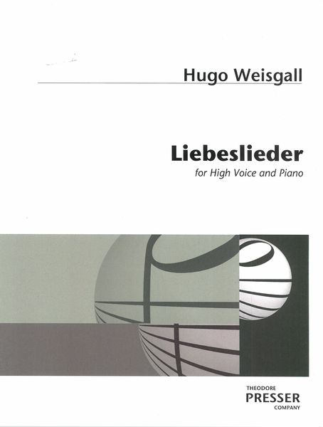 Liebeslieder : Four Songs With Interludes For High Voice and Piano.