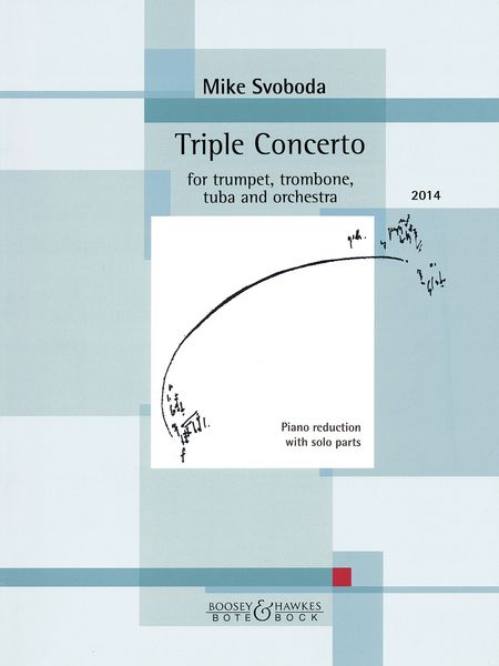 Triple Concerto : For Trumpet, Trombone, Tuba and Orchestra (2014) - Piano reduction.