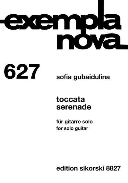 Toccata Serenade : For Guitar / Ed. David Tanenbaum (1969).