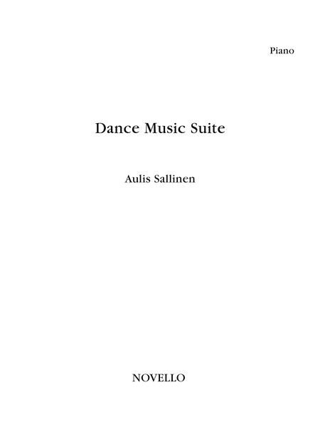 Dance Music Suite, Op. 107 : For Accordion, Violin, Violoncello and Piano (2017).