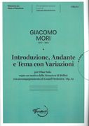 Introduzione, Andante E Tema Con Variazioni, Op. 3a : Per Oboe Solo Con Accomp. Di Grand' Orchestra.