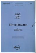 Divertimento : Per Clarinetto E Piano / edited by Gabriele Mendolicchio.