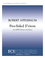 Five-Sided S'vivon : For SATB and Piano.