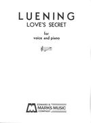 Love's Secret : For Voice and Piano.