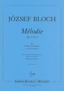 Mélodie, Op. 7 Nr. 2 : Für Violine und Klavier / edited by Tomislav Butorac.