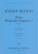 Petite Fantaisie Hongroise 2, Op. 46 : Für Violine und Klavier / edited by Tomislav Butorac.