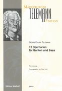 12 Opernarien : Für Bariton und Bass / edited by Peter Huth.