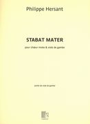 Stabat Mater : Pour Choeur Mixte Et Viole De Gambe (2002).
