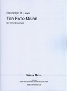 Ter Fato Obire : For Wind Ensemble (1977).